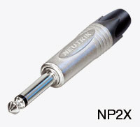 NEUTRIK NP3X-B JACK PLUG Stereo