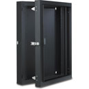 LANDE PR07615/B-L HINGED REAR SECTION For Proline wall rack cabinet, 7U, black