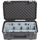 SKB 3I-2011-8DT iSERIES UTILITY CASE Waterproof, internal dim.521x292x203mm, Think Tank dividers