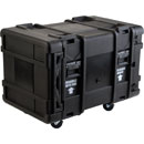 SKB 3SKB-R910U28 ROTO SHOCK RACK CASE 10U, 28-inch depth, 4x castors, black