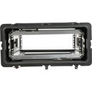 SKB 3RR-3U30-25B REMOVABLE SHOCK RACK CASE 3U, 30-inch depth, removable shockmount, wheels, black