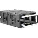 SKB 3RR-5U30-25B REMOVABLE SHOCK RACK CASE 5U, 30-inch depth, removable shockmount, wheels, black