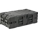 SKB 3RR-5U30-25B REMOVABLE SHOCK RACK CASE 5U, 30-inch depth, removable shockmount, wheels, black