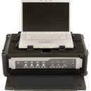 SKB 1SKB19-RSF2U STUDIO FLYER CASE 2U, retractable pull handle, TSA approved locking latches