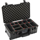 PELI 1535 AIR CASE Internal dimensions 518x284x183mm, with TrekPak, wheeled, black