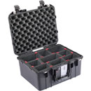 PELI 1507 AIR CASE Internal dimensions 385x289x216mm, with TrekPak, black