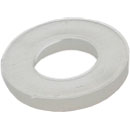 RACKMOUNT WASHERS Plain, neutral plastic (pack of 25)