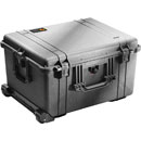 PELI 1620 PROTECTOR CASE Internal dimensions 543x414x319mm, with padded dividers, wheeled, black