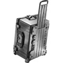 PELI 1620 PROTECTOR CASE Internal dimensions 543x414x319mm, with padded dividers, wheeled, black