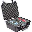 PELI 1400 PROTECTOR CASE Internal dimensions 301x228x131mm, with foam, black