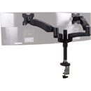 B-TECH BT7384 FLAT SCREEN MOUNT Desk, universal, tilt, swivel, VESA 100, twin dual articulated arms