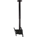 B-TECH BT8420 FLAT SCREEN MOUNT Ceiling, up to VESA 200, tilting, adjustable 600-1000mm pole