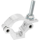 DOUGHTY T58080 HALF COUPLER Slimline, silver