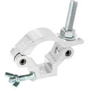 DOUGHTY T58085 HOOK CLAMP With M12 x 50 bolt and wingnut, silver