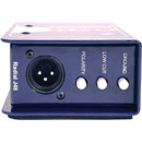 RADIAL J48 DI BOX Active, mono, 6.35mm jack input, 6.35mm jack thru, input merge function