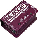 RADIAL MCBOOST SIGNAL BOOSTER Microphone, variable 0 to 25dB, 3-pin XLR input