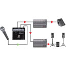 RADIAL HOTSHOT DM-1 MICROPHONE SWITCHER Pedal, passive, 2x output channels