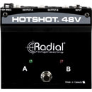 RADIAL HOTSHOT 48V MICROPHONE SWITCHER Pedal, passive, 2x output channels