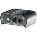 ART DUALXDIRECT Active, dual channel, 6.35mm jack/XLR inputs, balanced 3-pin XLR outputs