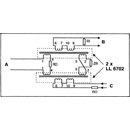 LUNDAHL LL6702 TRANSFORMER Analogue audio, for use in pairs to make hybrid transformer