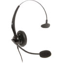 CONTACTA RJ11 1 HEADSET Single ear, electret microphone, RJ11 connector