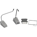 CONTACTA STS-K035 SPEECH TRANSFER SYSTEM Surface mount kit, with hearing loop, curved right, grey