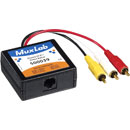 MUXLAB 500039 STEREO HI-FI VIDEO BALUN 3x male RCA, RJ45