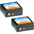 MUXLAB 500028-F-2PK STEREO HI-FI BALUN Dual female RCA, RJ45, pack of 2