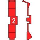 RETROFIT CABLE MARKERS PC36.2, red (strip of 32)