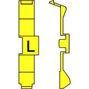 RETROFIT CABLE MARKERS PC60.L, black on yellow (strip of 32)