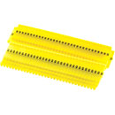 RETROFIT CABLE MARKERS PC36.B, black on yellow (strip of 32)