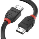 LINDY 36472 BLACK LINE HDMI CABLE High speed, 2m