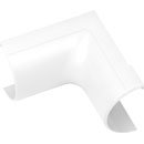 D-LINE FLIB5025W 1/2-ROUND CLIP-OVER INTERNAL BEND, For 50 x 25mm trunking, white