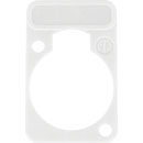 NEUTRIK DSS-9 XLR D-SERIES LABEL HOLDER White