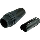 NEUTRIK BXX-14 XLR GLAND Black, large, supplied with large chuck