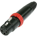 NEUTRIK NC3FXS-B XLR Switched socket