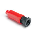 FUSEHOLDER 20mm insulating cover, red