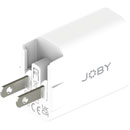 JOBY WALL CHARGER USB-C UK/EU/US adapters, PD 20W, white