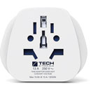 TRAVEL BLUE WORLD TO EUROPE MAINS PLUG ADAPTER