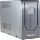 POWERCOOL LINE INTERACTIVE 1500VA UPS, LCD display, 3 x 3-Pin UK, 3 x IEC, RJ45, 1 x USB