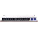 TSL PD14PMID-CO-20A AC MAINS DISTRIBUTION UNIT Intelligent, 2x 20A PowerCON inlet, 14x IEC outlets