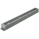 CANFORD MDS8 AC MAINS POWER DISTRIBUTION STRIP 30A, 21x IEC, Powercon, dark grey