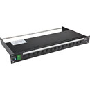 CANFORD MDU3SF AC MDU 12x IEC out, 3m fixed lead in, switch, filter, green, black