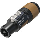 NEUTRIK NL2FXX-W-S SPEAKON Cable connector, 6-12mm