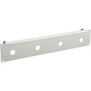 CANFORD TAILBOARD PANEL Flat 2U 4x MIL26 plug / socket, grey