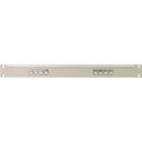 CANFORD CAT6A RJ45 PRO PATCH PANEL 1U 1x8 IDC, Screened, grey