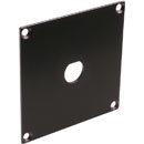 CANFORD UNIVERSAL MODULAR CONNECTION PLATE 1x BNC, black