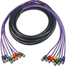 CANFORD CABLE 7xBNC-7xBNC Neutrik rear-twist-SDM-R-20m, Black