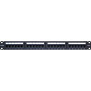 MATRIX CAT5E RJ45 PATCH PANEL 1U 24 way, unshielded, vertical termination