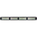 MATRIX CAT5E RJ45 PATCH PANEL 1U 24 way, unshielded, vertical termination